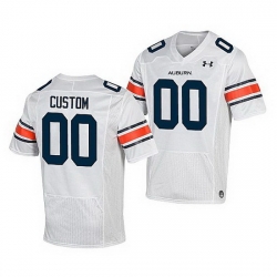 Auburn Tigers Custom White Replica Men'S Jersey