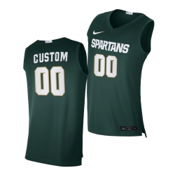 Michigan State Spartans Custom Green Alumni Limited Michigan State Spartans Jersey