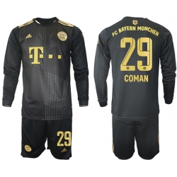 Men Bayern Long Sleeve Soccer Jerseys 501