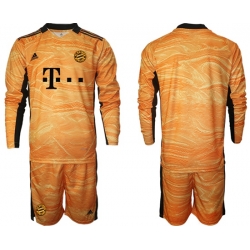 Men Bayern Long Sleeve Soccer Jerseys 559