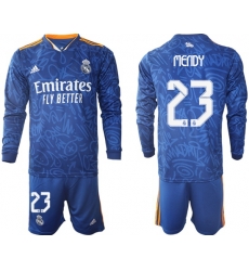 Men Real Madrid Long Sleeve Soccer Jerseys 524