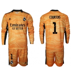 Men Real Madrid Long Sleeve Soccer Jerseys 553