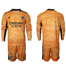 Men Real Madrid Long Sleeve Soccer Jerseys 555