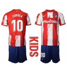 Kids Atletico de Madrid Soccer Jerseys 013