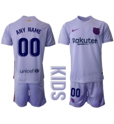 Kids Barcelona Soccer Jerseys 025 Customized