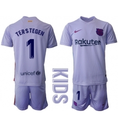 Kids Barcelona Soccer Jerseys 036