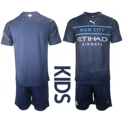 Kids Manchester City Soccer Jerseys 010