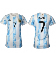 Women Argentina Soccer Jerseys 010