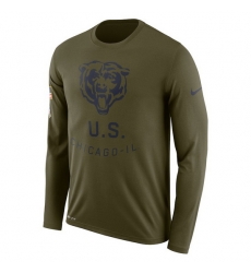 Chicago Bears Men Long T Shirt 014