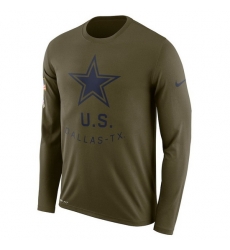 Dallas Cowboys Men Long T Shirt 001