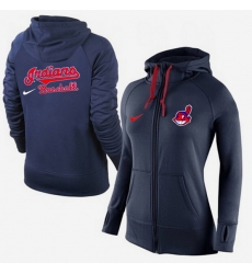 Cleveland Indians Women Hoody 003