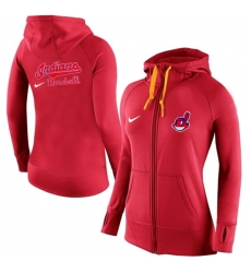 Cleveland Indians Women Hoody 005