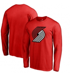 Portland Trail Blazers Men Long T Shirt 006