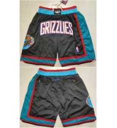 Memphis Grizzlies Basketball Shorts 010