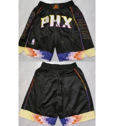 Men Phoenix Suns Black Shorts