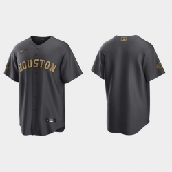 Men Houston Astros 2022 Mlb All Star Game Charcoal  Jersey