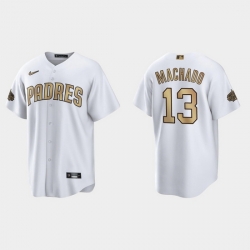 Men Manny Machado San Diego Padres 2022 Mlb All Star Game White  Jersey