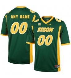 North Dakota State Customized Jersey Green