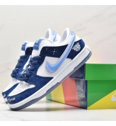 Nike Dunk SB Blue White Men Shoes 23H