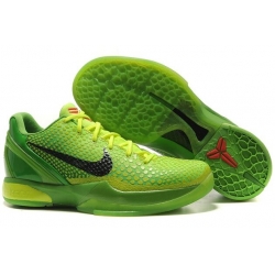 Kobe Grinches Basketball Shoes Green