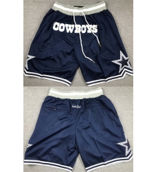 Men Dallas Cowboys Navy Shorts