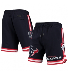 Men Houston Texans Navy Shorts