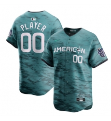 Men Cleveland Guardians Active Player Custom Teal 2023 All Star Cool Base Stitched Jersey