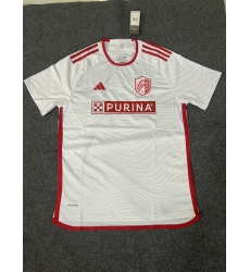 St. Louis CITY SC Home White Soccer Jersey Customized