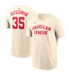 Men American League 35 Adley Rutschman Cream 2024 All Star Name  26 Number T Shirt