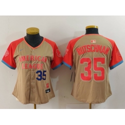 Women American League 35 Adley Rutschman Cream 2024 All Star Limited Stitched Jersey