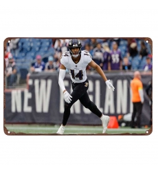 Baltimore Ravens Aluminum Sign 12x8 Inch Kyle Hamilton 003