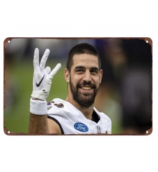 Baltimore Ravens Aluminum Sign 12x8 Inch Mark Andrews 004