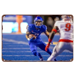 Buffalo Bills Aluminum Sign 12x8 Inch Khalil Shakir 002