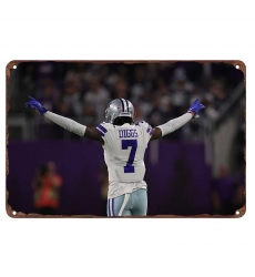 Dallas Cowboys Aluminum Sign 12x8 Inch Trevon Diggs 001