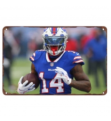 Houston Texans Aluminum Sign 12x8 Inch Stefon Diggs  002