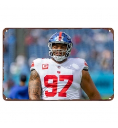 New York Giants Aluminum Sign 12x8 Inch Dexter Lawrence 004