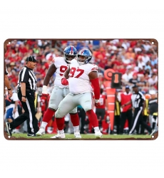 New York Giants Aluminum Sign 12x8 Inch Dexter Lawrence 006