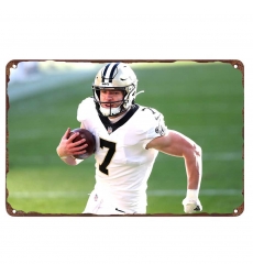 New Orleans Saints Aluminum Sign 12x8 Inch Taysom Hill 001