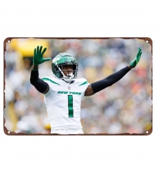 New York Jets Aluminum Sign 12x8 Inch Ahmad Sauce Gardner 004