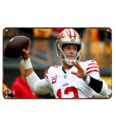 San Francisco 49ers Aluminum Sign Brock Purdy 003