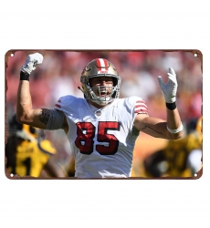 San Francisco 49ers Aluminum Sign George Kittle 001