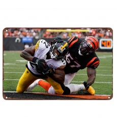 Pittsburgh Steelers Aluminum Sign 12x8 Inch Najee Harris 005