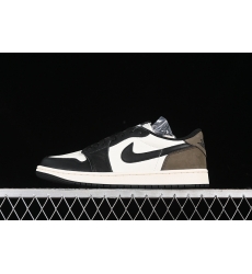 AIR JORDAN 1 LOW MOCHA WHITE BLACK PALOMINO