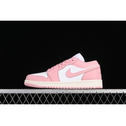 AIR JORDAN 1 LOW WHITE PINK OXFORD SAIL