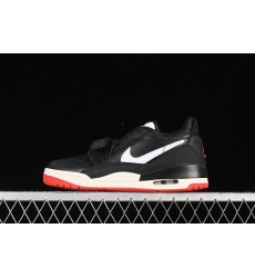 AIR JORDAN LEGACY 312 LOW BLACK SAIL UNIVERSITY RED