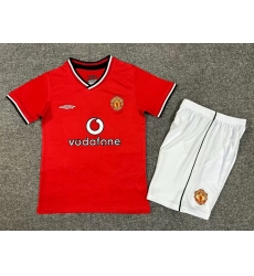 Youth Retro Soccer Jerseys Manchester United F.C. 00 02