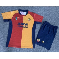 Youth Retro Soccer Jerseys Roma