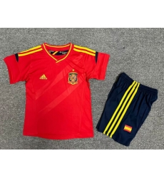 Youth Retro Soccer Jerseys Spain