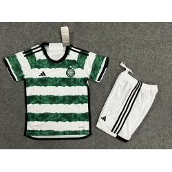 Youth Soccer Jersey Celtics Green White