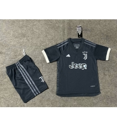 Youth Soccer Jersey Juventus Black Away